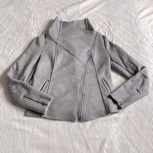 Generation Love Sherpa Lined Asymmetrical Moto Jacket Size Small